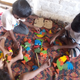 Balwadi kids playing puzzles in Sector 68.